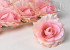 Artificial Rose Light Pink D11cm