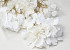Tête d'Hortensia Blanc D16cm