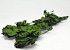 Oak Leaves Green 50-60cm