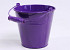 Seau en zinc H12cm Violet