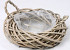 Basket Wreath D35cm Grau