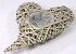 Heart Willow L40cm grey