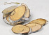 Tranches de bois de Bouleau 12-14cm, 15 pièces