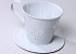 Cup and Saucer D16cm white