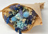 Trockenblumenstrauß Blau 40cm