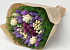 Droogbloemen Boeket Paars 40cm
