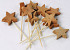 Coconut star on 12cm Stem