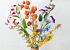 Kunstliche Blumenstrauß Farbenfroh
