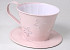 Cup and Saucer D21cm light Rosa