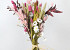 Dried Field Bouquet Pink 55cm