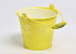 Zinc Pot D12cm Yellow