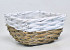 Basket B17cm Grey/White