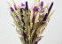 Droogbloemen Boeket Paars Naturel 55cm