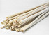 Jute Stick Gebleicht 1m 25pcs