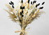Bouquet de Fleurs Séchées Blanc Naturel 55cm