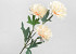Artificial Chrysanthemum Light Peach 66cm 
