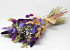 Bouquet de Fleurs Séchées Violet Naturel 60cm