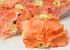 Kunst Hortensia Kop Oranje D14cm
