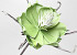 Blume Schaumstoff Grün, D 20cm