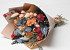 Dried Flower Bouquet Peach 40cm