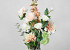 Kunstliche Blumenstrauß Pfirsch