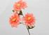 Artificial Dahlia Peach 64cm 