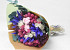 Droogbloemen Boeket Paars 40cm