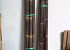 Bamboo Pole Schwarz 100cm