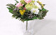 Boeket Lente Wit-Roze 22cm