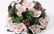 Biedermeier Roze Rozen 24cm