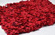 Flower Panel 60x40cm Red