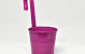 Hanging Planter Zinc H11/H29cm Fuchsia