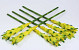 Bromelia 80cm jaune
