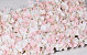 Blumen Paneele 60x40cm Rosa-Creme