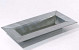 Rectangular Planter zinc 40cm