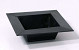 Square Planter black 20cm