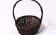 Mini Basket Mahogany 10cm