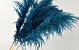 Pampas gras 110cm Blauw