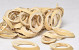 Bamboo Ring Oval 5 - 6cm 50st
