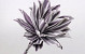 Blume Schaumstoff 80cm weiss/violett