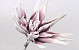 Fleur en mousse Blanc/Lila, D 35cm