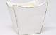 Planter Square White 17cm