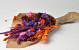 Bouquet Allongé 60cm Violet Orange 