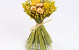 Droogboeket Medium d20cm geel
