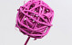 Brunch Ball sur Tige rose foncé