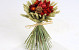 Bouquet Séchée d10cm rouge