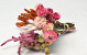 Dried Flower Bouquet Pink Orange 25cm