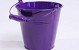 Seau en zinc H12cm Violet