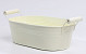 Bac Zinc L28cm blanc