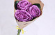 Bouquet Rose d13cm Purple